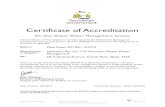 Certificate of Accreditation€¦ · Certificate of Accreditation . On-Site Waste Water Management System . This Certificate of Accreditation is hereby issued by the Minister for