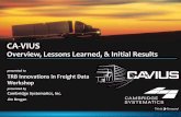 CA-VIUS - Transportation Research Boardonlinepubs.trb.org/onlinepubs/conferences/2017/FreightData/Brogan… · CA-VIUS Overview 3 • Statewide truck survey • Physical and operational