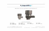 Relief Valve Manual-Book - Liquiflo · Relief Valve Instructions: (Refer to diagram on page 3.) Your new Liquiflo Relief Valve is maintenance free. The only adjustment on the valve