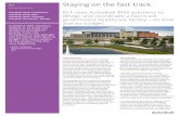 RLF Staying on the fast track.€¦ · Staying on the fast track. RLF uses Autodesk BIM solutions to design and coordinate a fast-track government healthcare facility—on time and