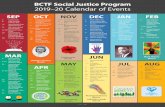 BCTF Social Justice Program 2019–20 Calendar of …...Social Justice Day 23–March 1: Freedom to Read Week Feb: Pink Shirt Day 8: International Women’s Day 8–14: International
