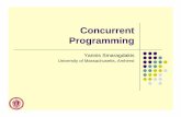 Concurrent Programming - UO Computer and Information ...€¦ · YH HdfMltiYou Have Heard of Multi-Cores zYou have probably also heard that parallelYou have probably also heard that