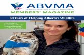 MEMBERS’ MAGAZINE · 4 ABVMA MEMBERS’ MAGAZINE | JANUARY-FEBRUARY 2019 President’s Report Kim Romanufa, DVM President, Alberta Veterinary Medical Association WHEN I WAS APPROACHED
