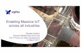 Enabling Massive IoT across all industry v3 · Retail withAssetTracking Public Sector with Waste Management ... IoT standards to support innovation Multi-stakeholder approach to policy