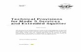 Technical Provisions for Mode S Services and Extended Squitter€¦ · Technical Provisions for Mode S Services and Extended Squitter _____ Advanced edition (unedited) Second Edition