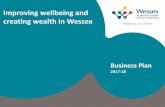 DRAFT CONFIDENTIAL Improving wellbeing and creating wealth ... AHSN - Business … · In the meantime, our current formal licence objectives are: Licence objectives: Focus on needs