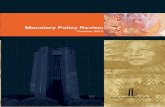 Monetary Policy Review and Publications...Monetary Policy Review October 2016 ˜˚˛˝˙ˆˇ˘ ˆ ˆ Preface The primary mandate of the South African Reserve Bank (the Bank) is to