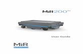 MiR200 User guide - Alumotion · 2017-05-12 · MiR200 User Guide, v.1.0 3 • • • • • • 1 About this manual 1.1 Overview This User Guide contains all essential information