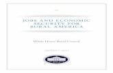 JOBS AND ECONOMIC SECURITY FOR RURAL …...Creating Jobs and Economic Growth • Provided more than $6.2 billion in financing to help nearly 10,000 rural businesses expand, grow and