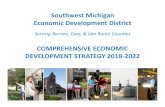Southwest Michigan Economic Development DistrictSouthwest Michigan Economic Development District EDS 2018 | Page 2 SOUTHWEST MIHIGAN E ONOMI DEVELOPMENT DISTRIT OMPREHENSIVE E ONOMI