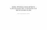 UB PHILOSOPHY - University at Buffalo...help graduate students succeed in UB’s graduate philosophy program. The handbook is divided into to parts: Part 1 states the rules and requirements;