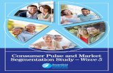Consumer Pulse and Market Segmentation Study – Wave 5 · Consumer Pulse and Market Segmentation Study – Wave Background and Objectives SGCC has undertaken this Consumer Pulse