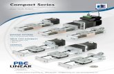 Linear Guide Systems (Cover) - Steven Engineering€¦ · I LINEAR MOTION SOLUTIONS 1 COMPACT SERIES LINEAR GUIDE SYSTEMS PBC LINEAR 1 Drive Type Flexibility Integrated Stepper Motor