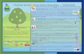 Peartree Spring Primary School Newsletter — 15/03/2019fluencycontent2-schoolwebsite.netdna-ssl.com/FileCluster/... · 2019-03-15 · Peartree Spring Primary School Newsletter —
