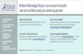Artisan Technology Group is your source for quality … · 2018-08-13 · Artisan Technology Group is your source for quality QHZDQGFHUWLÀHG XVHG SUH RZQHGHTXLSPHQW FAST SHIPPING
