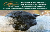 FieldTrainer SD-400 & 400S - Gun dog · With your dog standing (3A), center the Collar Receiver where the Contact Points are underneath your dog’s neck, touching the skin (3B).