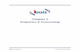 Chapter 2 Enquiries & Processing - bais.com.au manuals... · i bais User Manual © BA Insurance Systems Chapter 2 Table of Contents CHAPTER 2 - ENQUIRIES & PROCESSING..... 2-1