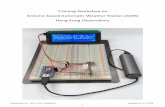 Training Workshop on Arduino-based Automatic Weather ...weather2.ap.polyu.edu.hk/.../b/bd/Arduino_AWS...v4.pdf · Arduino-based Automatic Weather Station (AWS) ... In this workshop,