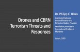Dr. Philipp C. Bleek Drones and CBRN Nonproliferation and … · 2020-06-05 · • Drones bypass ground-based defenses and enable standoff attacks • Drones also enable indirect