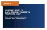 Current state of Data-driven marketing: An Inside viewmedia.dmnews.com/documents/55/ddmsurveywebinar... · Defining Data-Driven Marketing Data-driven marketing is the process of collecting