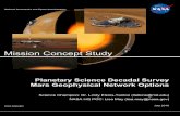 Mission Concept Study - National Academies Press G 11b_Mars...Mars Geophysical Network vii Executive Summary Several trade study sessions were conducted to survey a wide range of mission