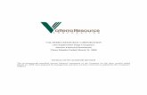 VALTERRA RESOURCE CORPORATION (An …VALTERRA RESOURCE CORPORATION (An Exploration Stage Company) Interim Financial Statements Three Months Ended March 31, 2008 NOTICE OF NO AUDITOR