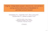 Highly integrated power electronic converters using active ... · Highly integrated power electronic converters using active devices embedded in printed-circuit board Chenjiang YU1,