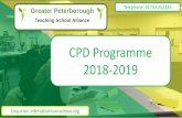 CPD Programme 2018-2019 - Arthur Mellows Village College€¦ · CPD Programme 2018-2019 Telephone: 01733 252235 Enquiries: infots@arthurmellows.org. Greater Peterborough ... differentiation