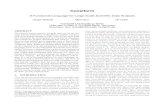 Cuneiformceur-ws.org/Vol-1330/paper-03.pdfCuneiform A Functional Language for Large Scale Scientiﬁc Data Analysis Jörgen Brandt Marc Bux Ulf Leser Humboldt-Universität zu Berlin