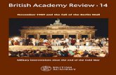 British Academy ReviewThe British Academy Review contains articles illustrating the wide range of scholarship which the British Academy promotes in its role as the UK’s national