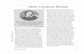 Meet Charlotte Brontë · that were a blend of myth, history, current events, and society-page stories from newspapers and magazines. Gradually Charlotte came to focus on romantic