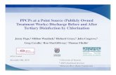 PPCPs at a Point Source (Publicly Owned Treatment Works) … · 2015-01-21 · PPCPs at a Point Source (Publicly Owned Treatment Works) Discharge Before and After Tertiary Disinfection