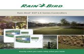 Rain Bird® ESP-LX Series Controllers · Rain Bird’s ESP-LXME and ESP-LXD controllers have been certified by Smart Approved Watermark™. This excellent designation is Australia’s