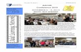 AACAE Conference 2019 - Arkansas Adult Educationaalrc.org/adminteachers/newsletters/Newsletter Summer...The dates and theme of the 2019 ALA Annual Adult Literacy Conference have been