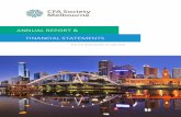 ANNUAL REPORT & FINANCIAL STATEMENTS · 2018-11-12 · ANNUAL REPORT & FINANCIAL STATEMENTS 2018 Message from President, CFA Society of Melbourne I [d like to acknowledge the significant