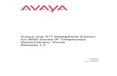 Avaya one-X™ Deskphone Edition for 9600 Series IP ...CAUTION: Avaya does not support many of the products mentioned in this document. Take care to ensure that there is adequate technical