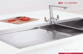 sinks & taps - Finding Cyprus and taps.pdf · 3 Your home, your style The nishing touches can make all the difference when it comes to creating your dream kitchen. Caple sinks are