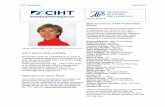 Issue 2015 - CIHT home · TPP Newsletter July 2015 Issue 2015.1 Sheila Holden OBE CEng TPP MRTPI MICE FCIHT More Successes at TPP Professional ... appear in the September newsletter.