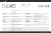 VITA KW - Tangent · 21.5" LCD, 1920 x 1080 (16:9) LED backlit LCD I/O Ports 4x USB 3.0 2x USB 2.0 4x Serial ports (RJ48 w/DB9 adapter) 1x RJ45 (LAN) 1x DVI-D (out) 1x VGA (out) Audio