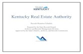Kentucky Real Estate Authority · Kentucky Real Estate Authority personnel should use this agency-specific schedule in ... agency, or to records that a ... the former certificate