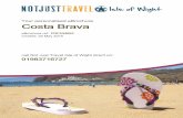 Your personalised eBrochure Costa Bravafiles.site-fusion.co.uk/webfusion124345/file/costabrava-latedeal.pdf · the clock. One word of advice though, watch your wallet or handbag here.