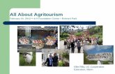 All About Agritourism - University of California, Davissfp.ucdavis.edu/files/143588.pdf · Eco-tourism / Geo Tourism/ ... Agritourism and Nature Tourism in California (pg 3) Ecotourism