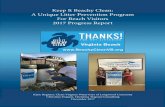 Keep It Beachy Clean: A Unique Litter Prevention Program ... Clean 2017 Progress Re… · a presentation about the CLPP and Keep It Beachy Clean projects at the 2nd Virginia Marine