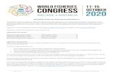 WFC2020 Abstract Submission Guidelines · WFC2020 Abstract Submission Guidelines The World Fisheries Congress 2020 (WFC2020) Steering Committee and International Program Committee