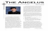 The Angelus · Monthly Publication of the Church of Our Saviour . March 2018. Our pilgrimage through the Desert of Lent is designed to strip us down to the bare essentials. To show