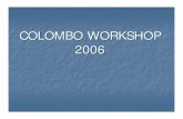 COLOMBO WORKSHOP 2006...ROLES STATE GOVTS. Primary Responsibility for Rescue, Relief, Rehabilitation. Preparation of DM plans Capacity Building of Community Dissemination of warning