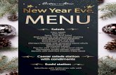 New Year Eve MENU...New Year Eve MENU Chicken, lamb chops vegetable, and bread Tandoor station Assorted fruit tartelettes Assorted Arabic sweets Assorted French pastries Chocolate