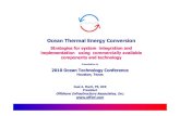Ocean Thermal Energy ConversionPresentation to 2010 Ocean Technology Conference Houston, Texas Jos é A. Mart í, PE, DEE President Offshore Infrastructure Associates, Inc. Ocean Thermal