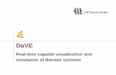 TLK-Thermo GmbH - DaVE€¦ · DaVE TLK-Thermo GmbH | | DaVE | September 2019 2 With DaVE, TLK-Thermo provides a visualization and simulation environment. The data can be imported