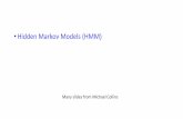 Hidden Markov Models (HMM)faculty.cse.tamu.edu/huangrh/Fall18-638/l8_sequence_models.pdf · Overview I The Tagging Problem I Generative models, and the noisy-channel model, for supervised